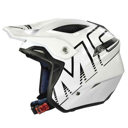 Capacete Mots GO2 Trial Branco 23