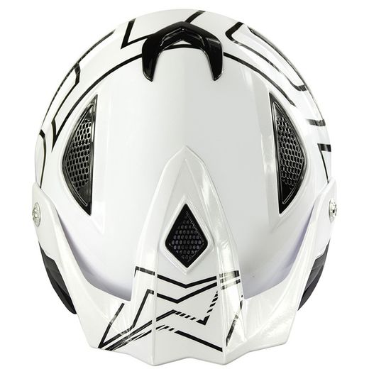 Capacete Mots GO2 Trial Branco 23
