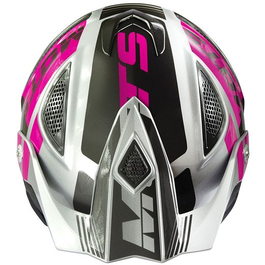 Capacete Mots GO2 Pink 23 Trial