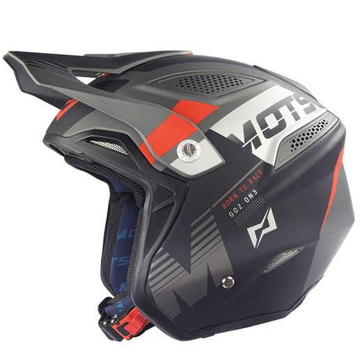 Casco Trial Mots GO2 Negro 23