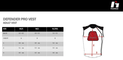 Hebo Defender Pro TPE Protective Vest HE6357
