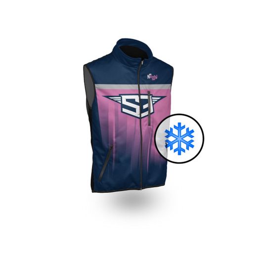 S3 Parts Weste Enduro Neon Collection Rosa DRQ-P12