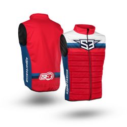 Gilet S3 Parts Hybrida Racing Rosso YX-RED