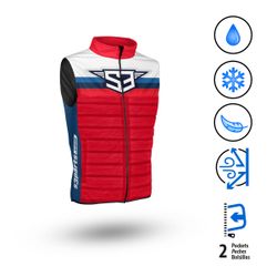 Gilet S3 Parts Hybrida Racing Rosso YX-RED
