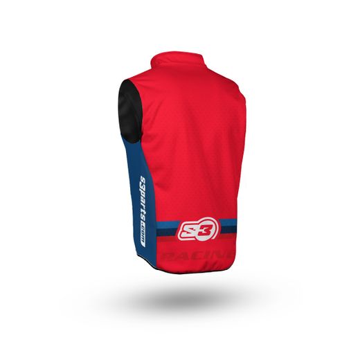 Gilet S3 Parts Hybrida Racing Rosso YX-RED