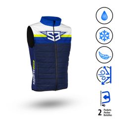 Gilet S3 Parts Hybrida Racing Bleu YX-BLU