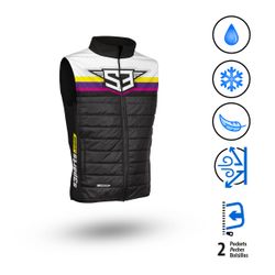 Gilet S3 Parts Hybrida Racing Nero-Rosa YX-BPI