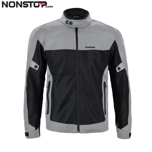 Chaqueta Moto Ciudad Kronos Air Gris Hebo