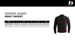 Giacca Moto Kronos Air City Nera Hebo