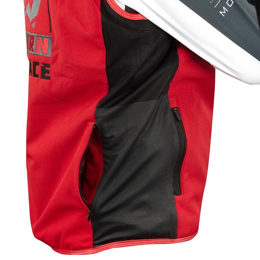 Giacca morbida Mots per Trial ed Enduro Rossa MT4118R