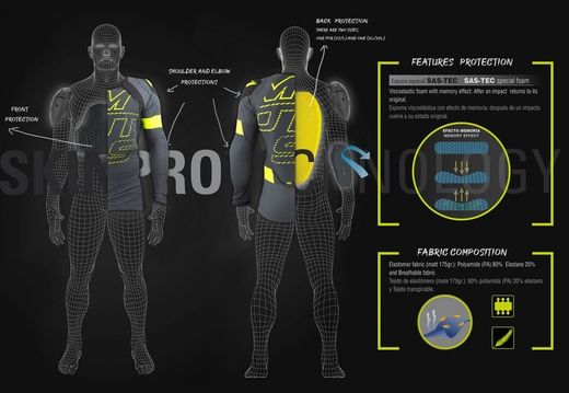 Giacca protettiva Mots Skin Pro Trial ed Enduro