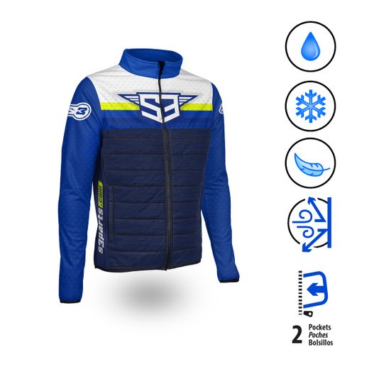 Veste S3 Parts Hybrida Bleu HY-BLU