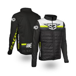 Giacca S3 Parts Hybrida Nero-Giallo HY-BF