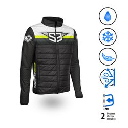 Giacca S3 Parts Hybrida Nero-Giallo HY-BF