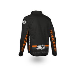 Giacca S3 Parts Hybrida Nero-Arancione HY-OR