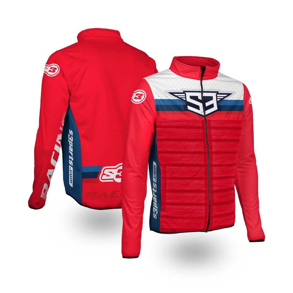 Chaqueta S3 Parts Hybrida Rojo HY-RED L
