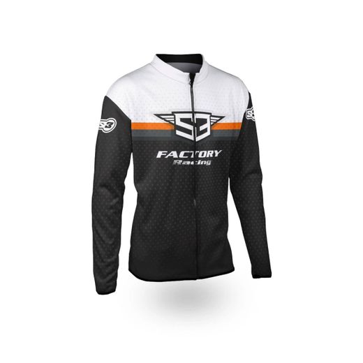 Chaqueta S3Parts Trial Thermo Negro-Naranja IG3-OR