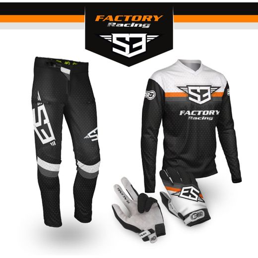 Giacca termica S3Parts Trial Nero-Arancione IG3-OR