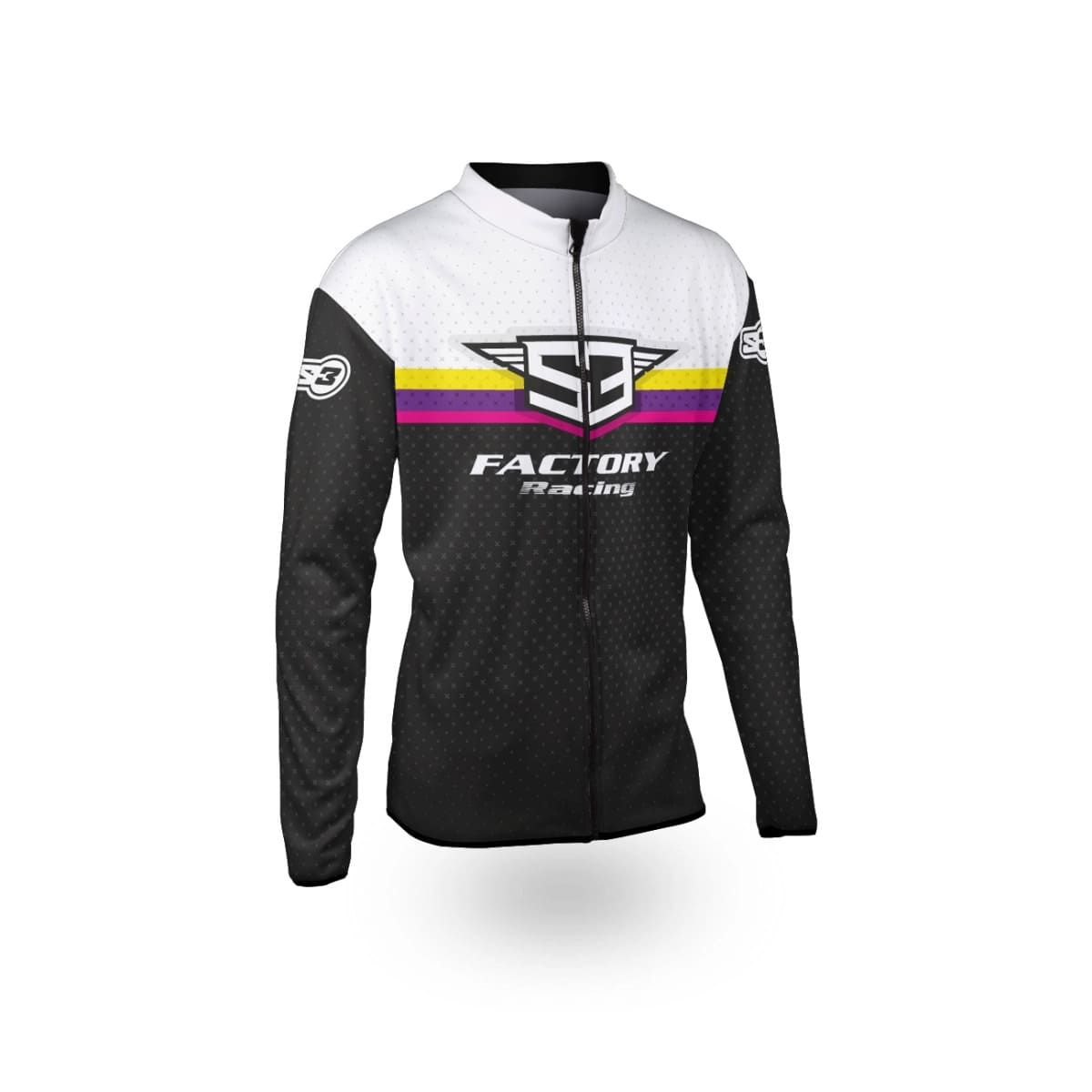 Chaqueta Trial S3Parts Thermo Negro - Rosa IG3-BPI