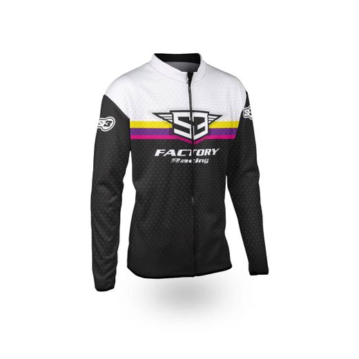 Chaqueta Trial S3Parts Thermo Negro - Rosa IG3-BPI