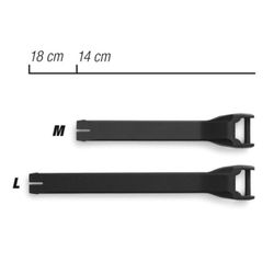 Stivali con cerniera di chiusura in plastica Forma