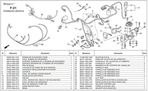 Condensatore Montesa 4rt 2005 - 2023