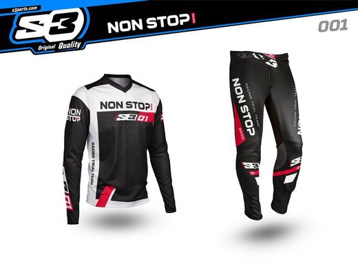 Set attrezzatura da prova Parti Non Stop Bikes S3