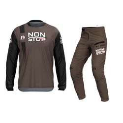 Ensemble Trial Non Stop Bikes Marron Tech Trial Hebo