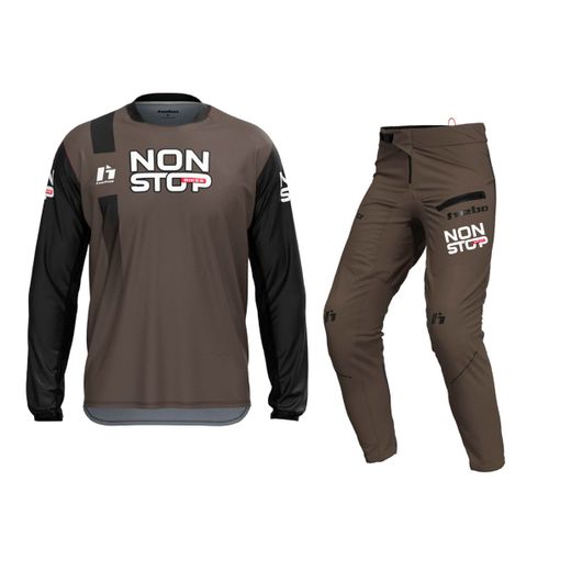 Non Stop Bikes Braunes Tech Trial Hebo Trial-Set