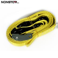 Motorrad-Befestigungsgurt S3 Parts Gelb, Gurt mit Befestigungshaken für Motorräder (für Anhänger, Transporter...)