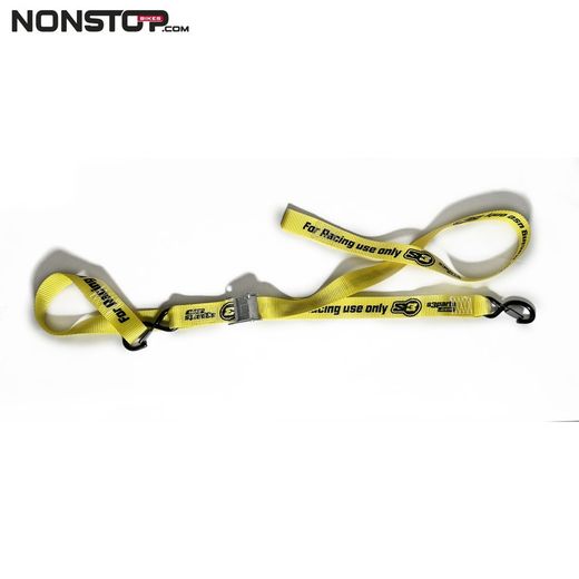 Motorrad-Befestigungsgurt S3 Parts Gelb, Gurt mit Befestigungshaken für Motorräder (für Anhänger, Transporter...)