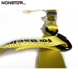 Motorrad-Befestigungsgurt S3 Parts Gelb, Gurt mit Befestigungshaken für Motorräder (für Anhänger, Transporter...)