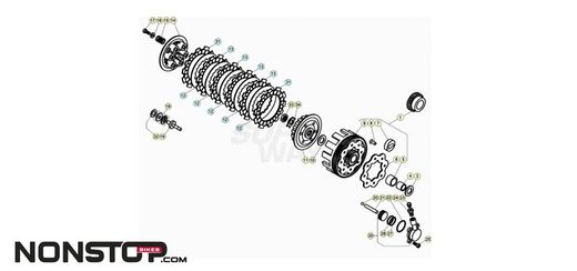 Ferodo Beta EVO 4T und 2T Kupplungsscheibe