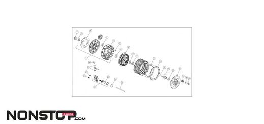 Ferodo Beta EVO 4T und 2T Kupplungsscheibe