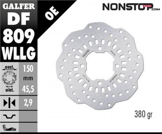 Disco posteriore Galfer DF809WLL