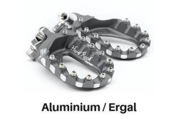 Poggiapiedi enduro S3 in alluminio