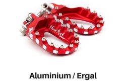 Poggiapiedi enduro S3 in alluminio