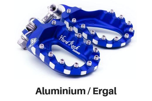 Poggiapiedi enduro S3 in alluminio