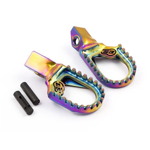 Pedane GasGas Titanium Trial S3 Parti Pedana Rainbow GG TXT