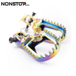 Pedane Titanio Punk Retarded e Low Gas Gas Beta KTM Husqvarna 2024 TBI S3 Ricambi Enduro