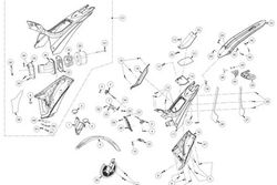 GasGas Trial TXT 2011-2022 BT90500GG-CKR-1 Carbon-Frontscheinwerfer