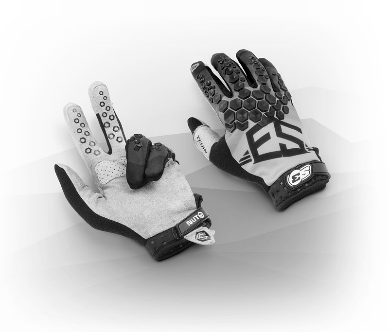 Guantes Hard Enduro S3 ANGEL Gris Nuts — Non Stop Bikes