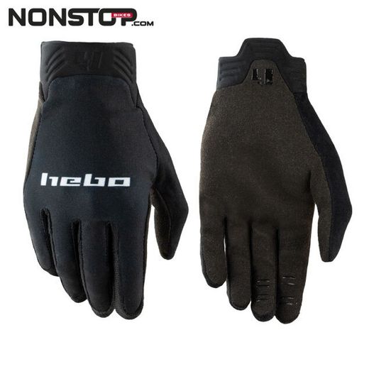 Gants de Trial Hebo Pro noirs