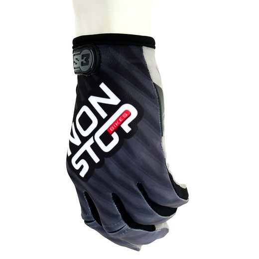 S3 Parts Non Stop Bikes Children's Trial Gloves Black 2026