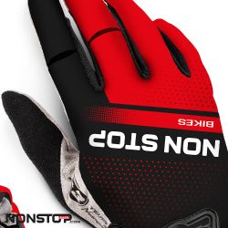 S3 Parts Non Stop Bikes Children's Trial Gloves, Red, 2025