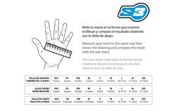 Handschuhe S3 Trial Alaska S3 Ice Black IC-NA