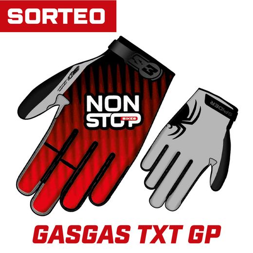 Guantes Trial Niños Non Stop Bikes S3 Parts Rojo 2026