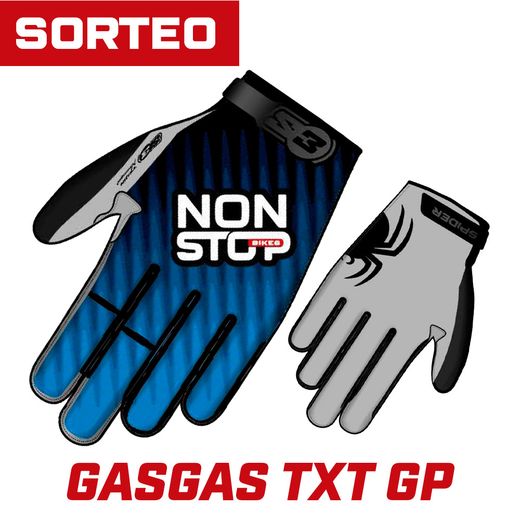 Guantes Trial Non Stop Bikes S3 Parts Azul 2026