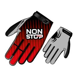 S3 Parts Non Stop Bikes Trial Gloves Red 2026