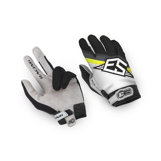 Gants de trial S3 Parts Jaune Racing ROIG-F-